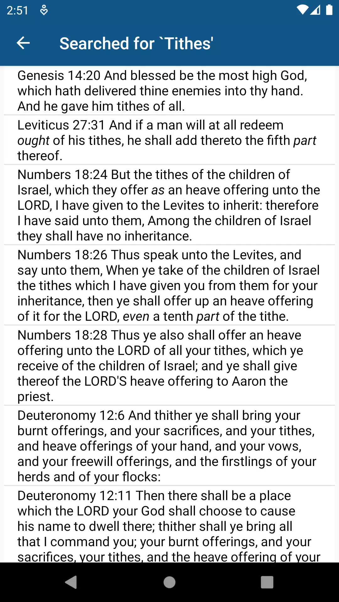 Bible Strongs Concordance +KJV screenshot 5
