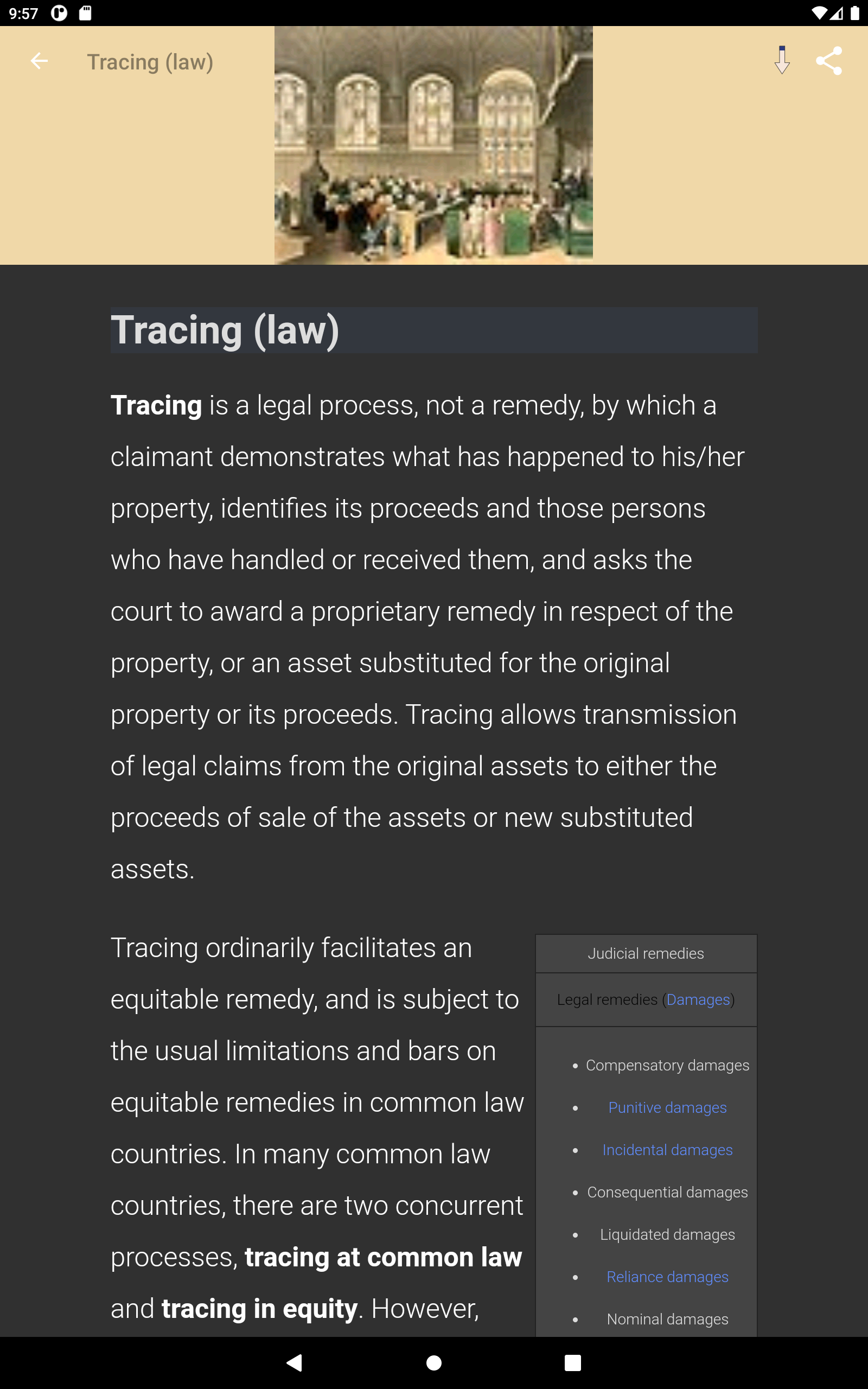 Legal Terminology Offline screenshot 14