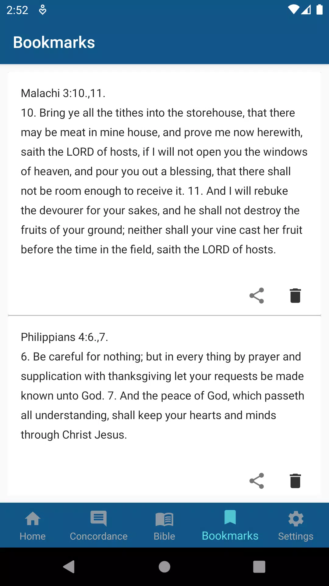 Bible Strongs Concordance +KJV screenshot 6