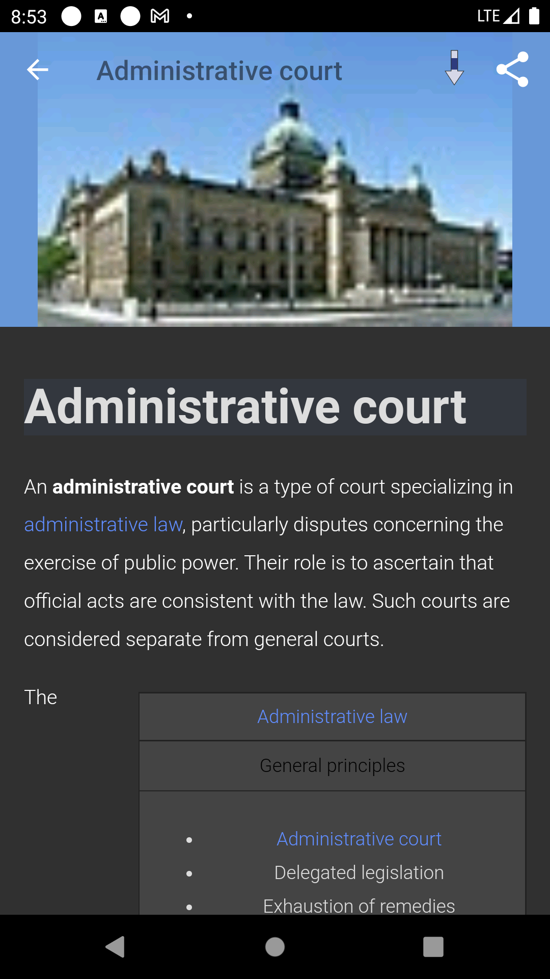 Legal Terminology Offline screenshot 6