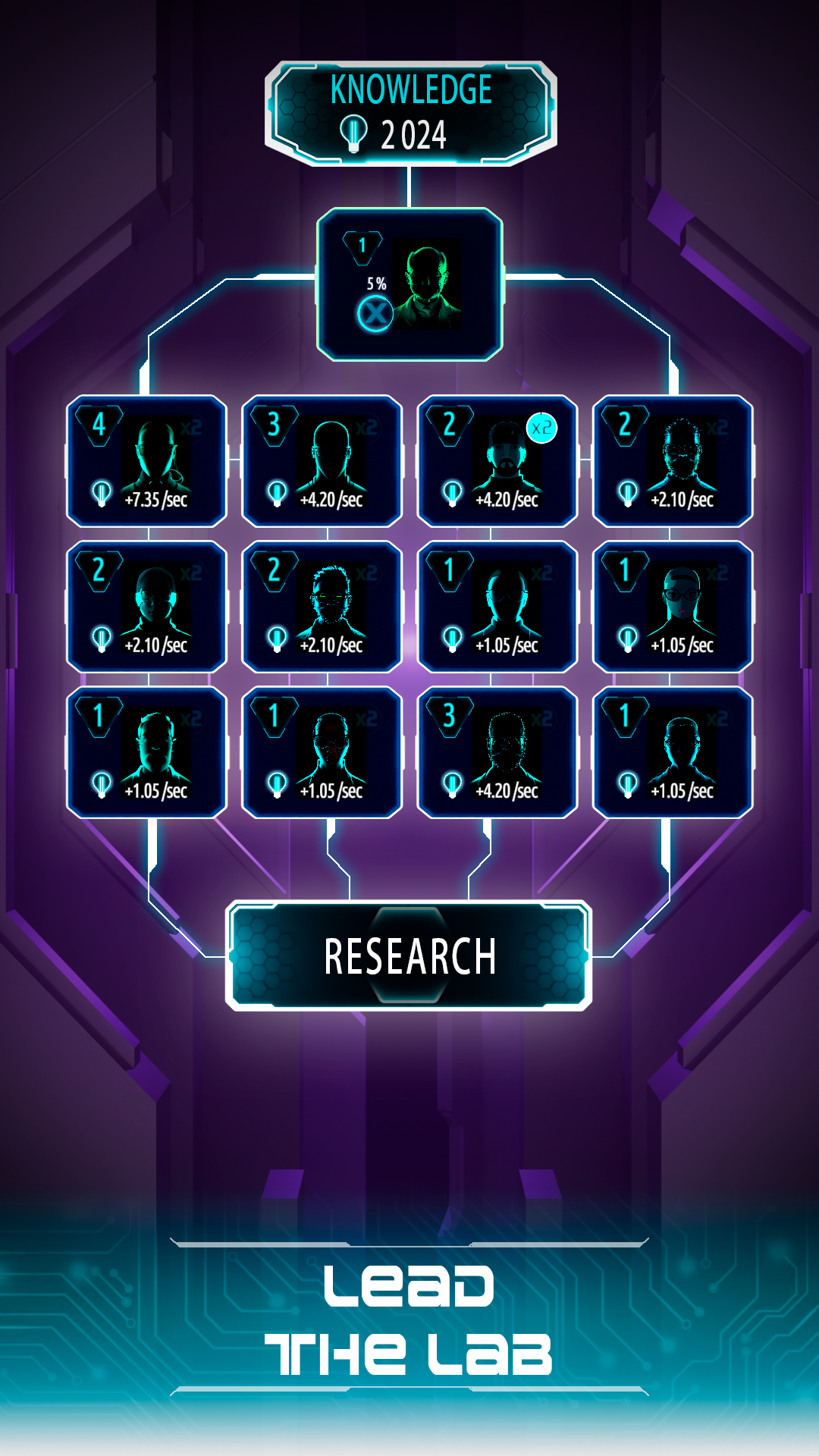 Atom Idle Inc : Clicker Tycoon screenshot 6