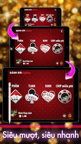Poker Paris offline: Tien Len screenshot 1