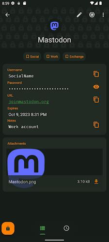 KeePassDX screenshot 3