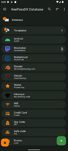 KeePassDX screenshot 2
