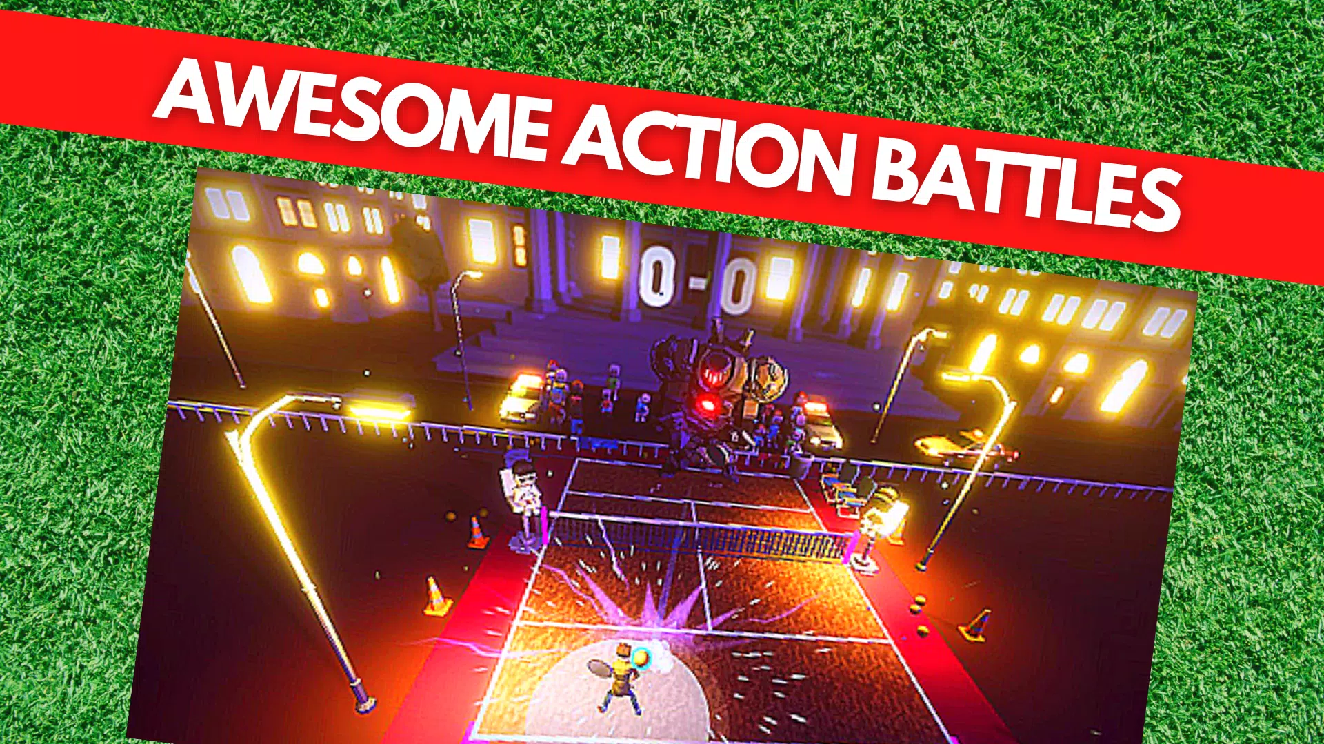 Tennis Superhero Battle screenshot 7