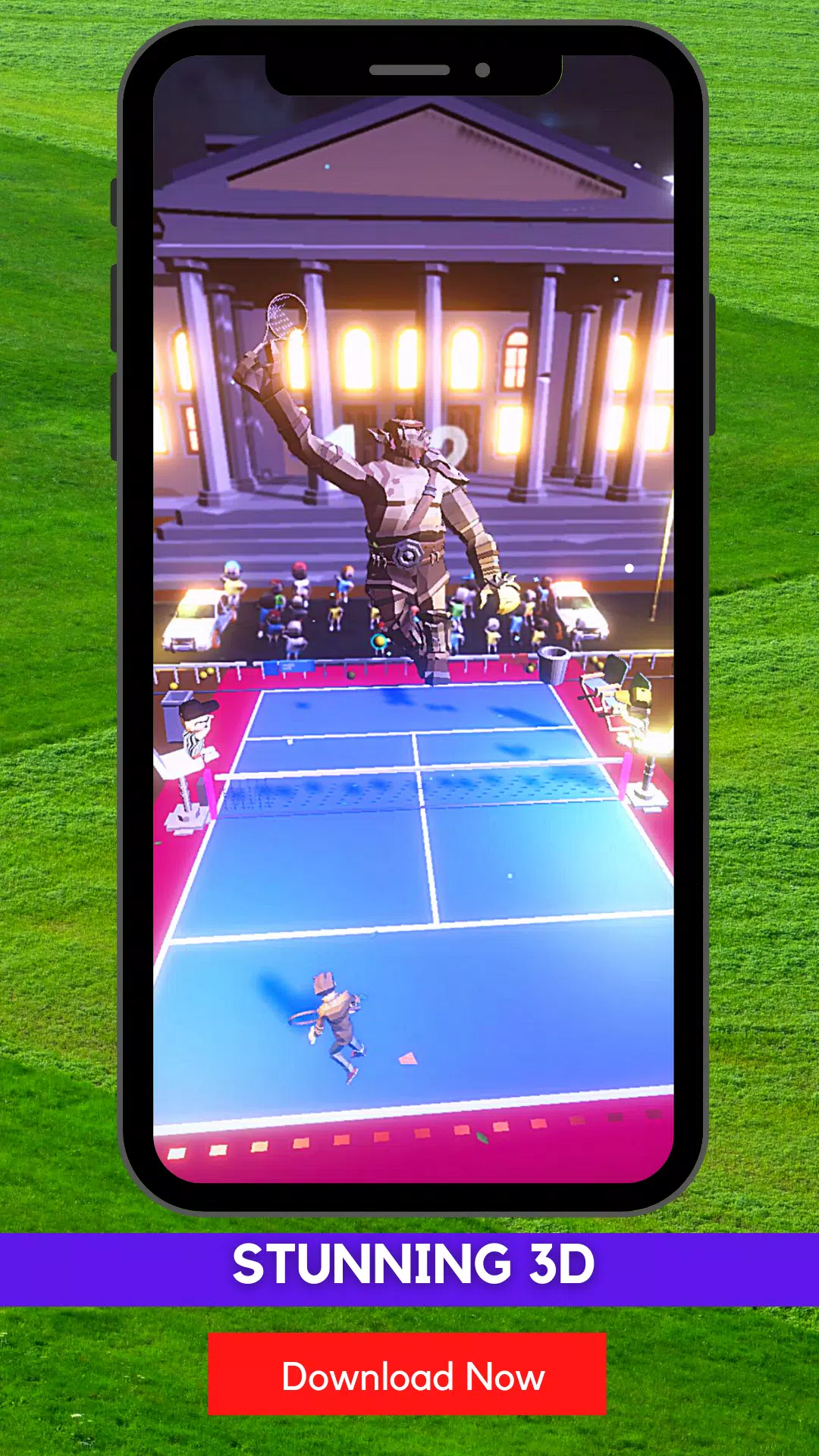 Tennis Superhero Battle screenshot 5
