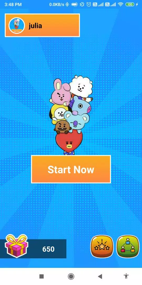 BTS Messenger, Chat Simulator screenshot 1