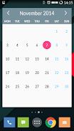 Month Calendar Widget screenshot 3