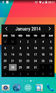 Month Calendar Widget screenshot 6