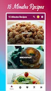 15 Minutes Recipes screenshot 1