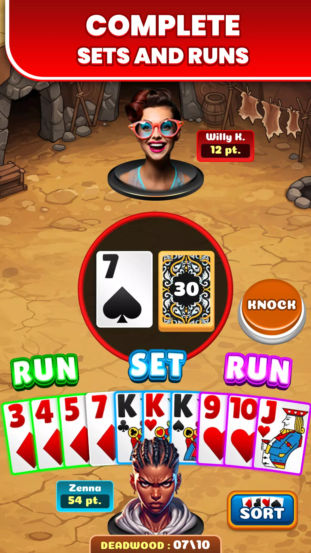 Gin Rummy Adventure screenshot 3