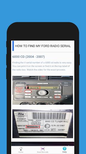 Ford Radio Code screenshot 4