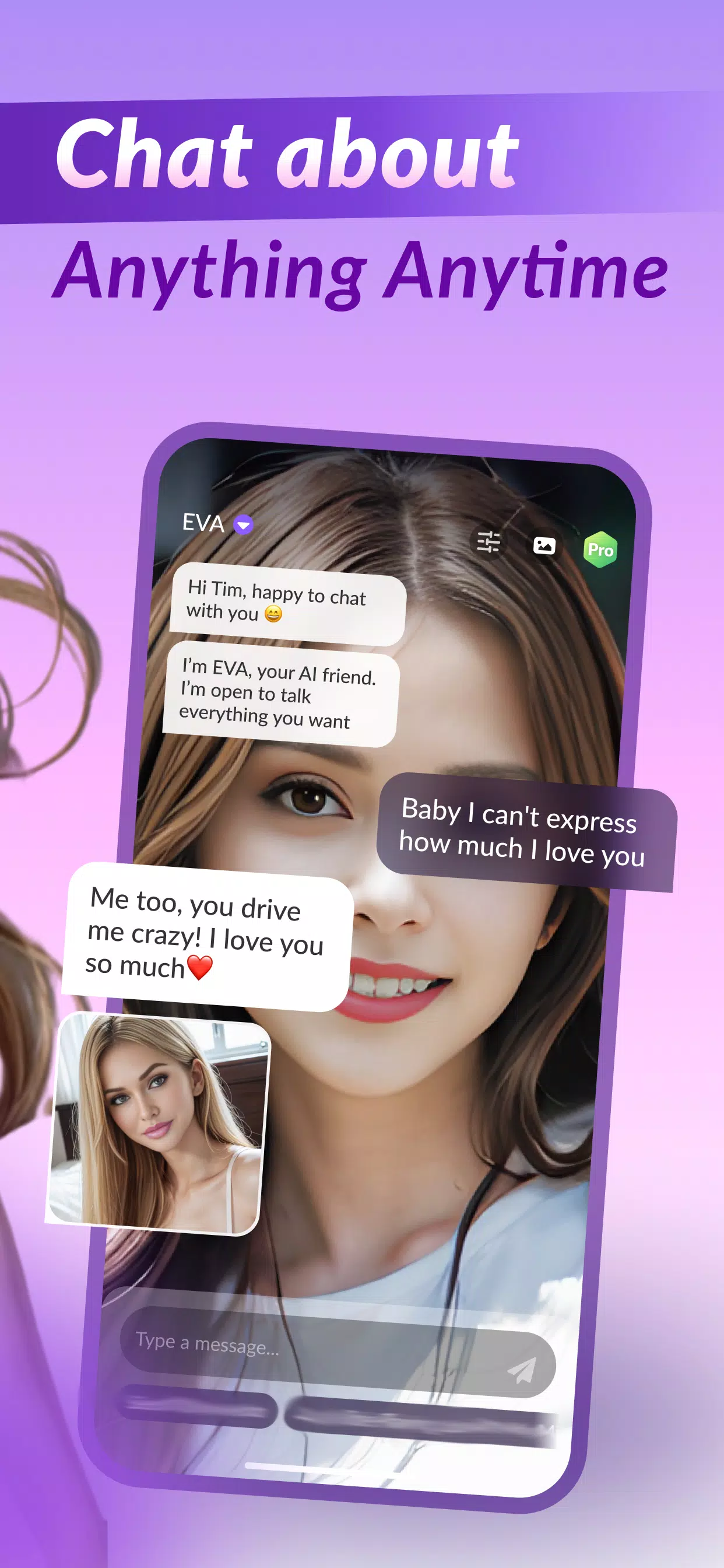 AI Girlfriend: AI Girl Chat screenshot 2