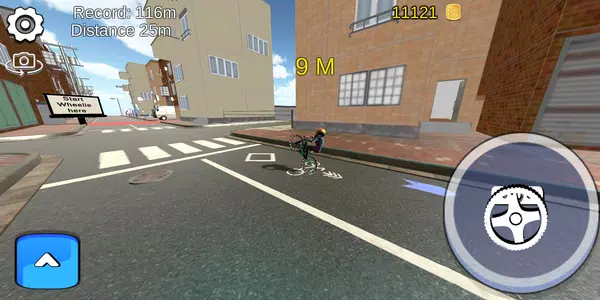 Wheelie Bike 3D screenshot 2
