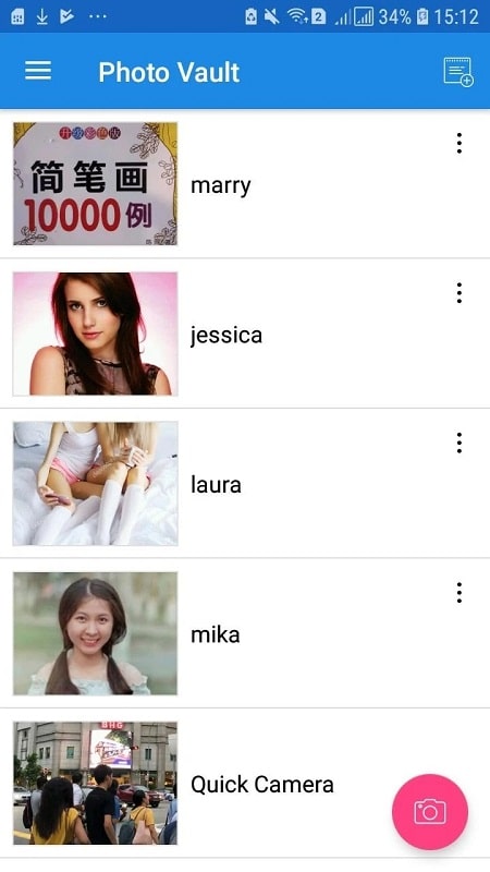 Photo Vault screenshot 1