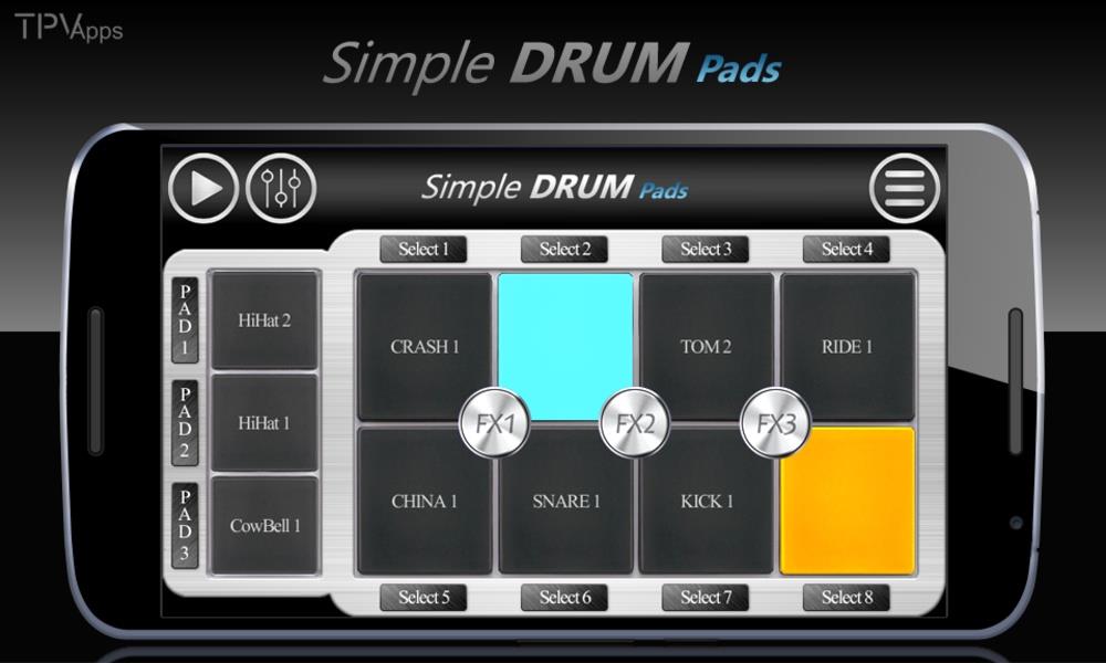 Simple Drums Rock - Drum Set screenshot 2