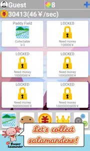 Idle Salamander Left screenshot 1