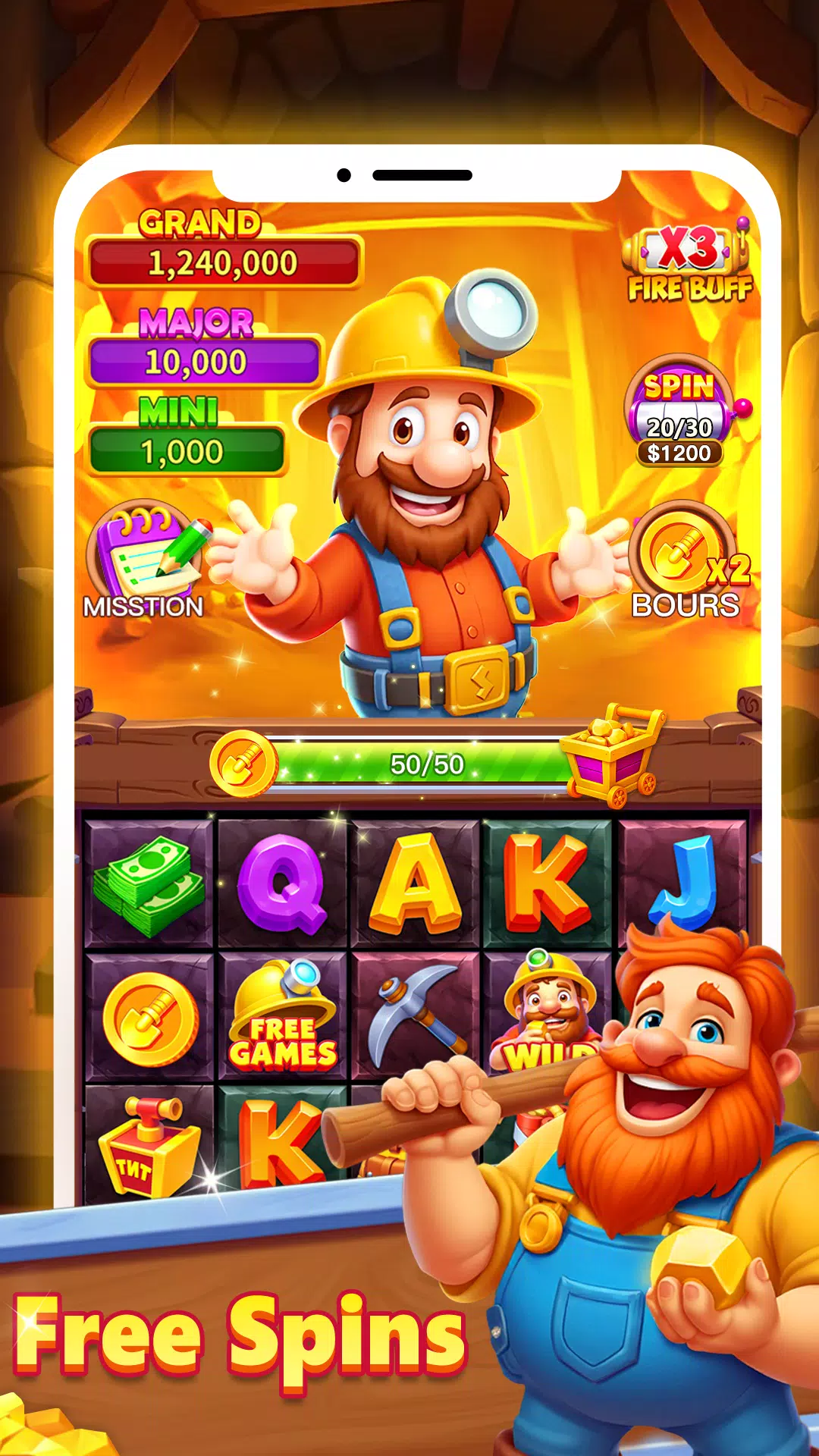 Gold Digger-Rich Game screenshot 4