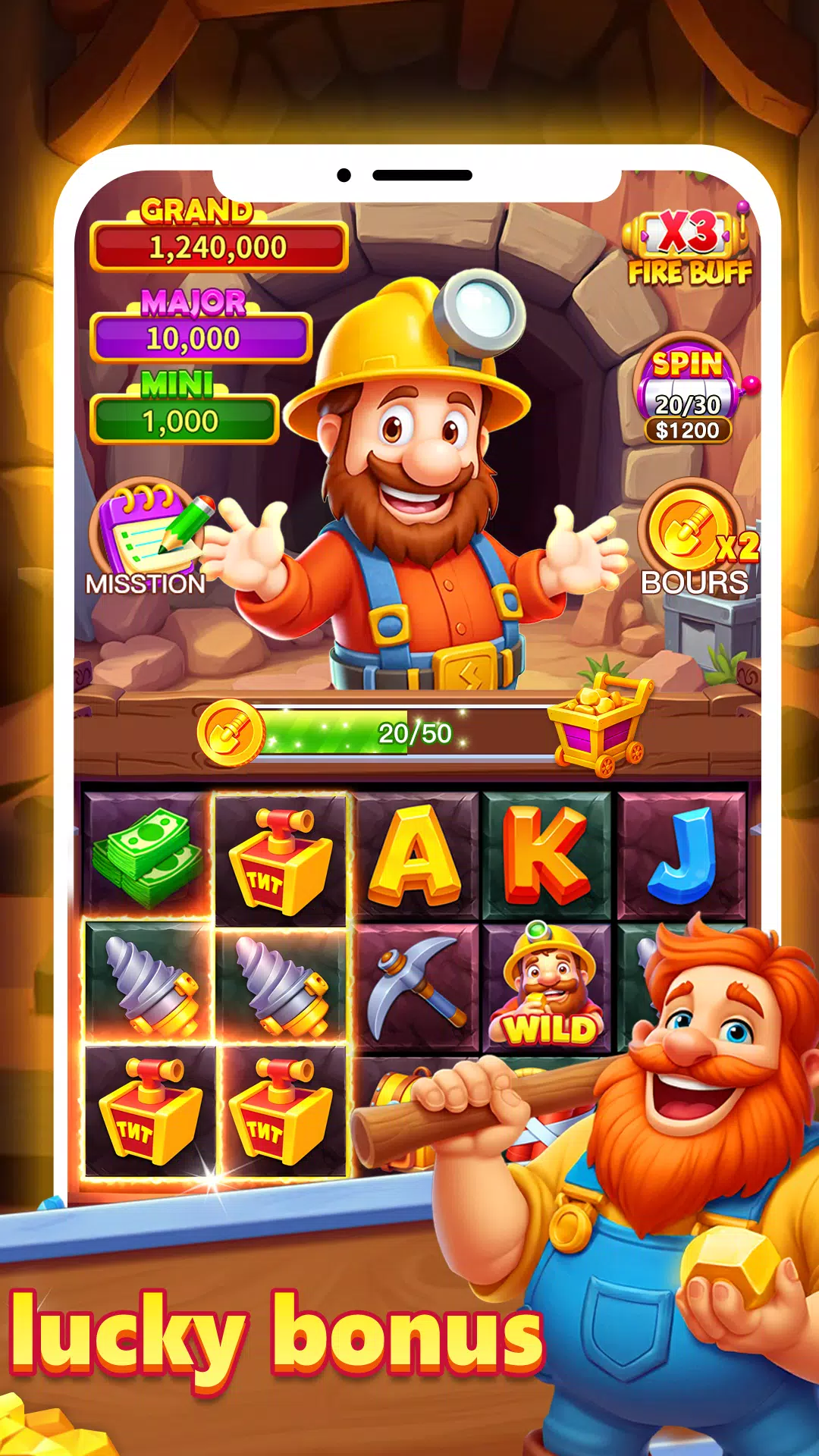 Gold Digger-Rich Game screenshot 1