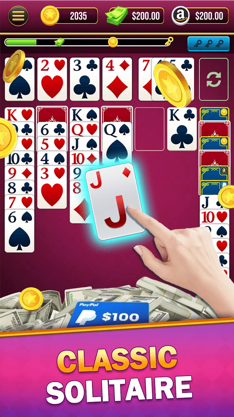 Bounty Solitaire : Money Games screenshot 1