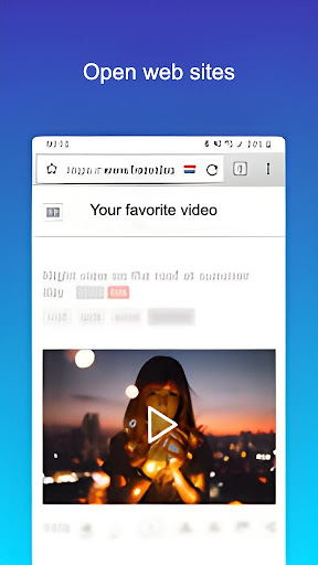 Proxy browser secure VPN screenshot 1