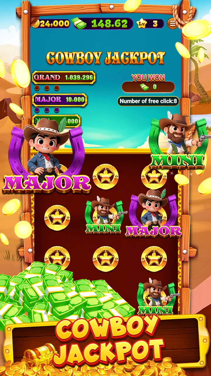 Western Cowboy Slots screenshot 1