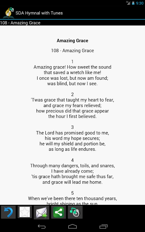 SDA Hymnal with Tunes screenshot 5