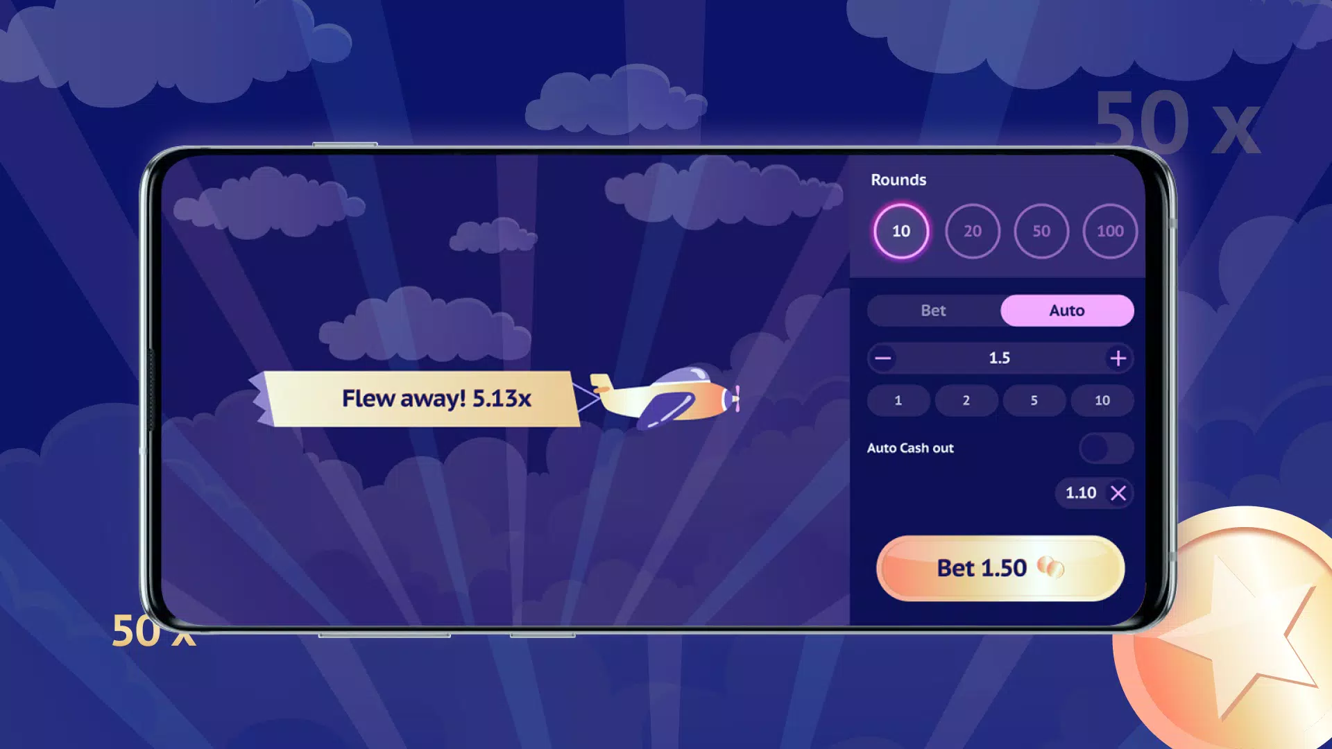 Crash Casino Pilot screenshot 2