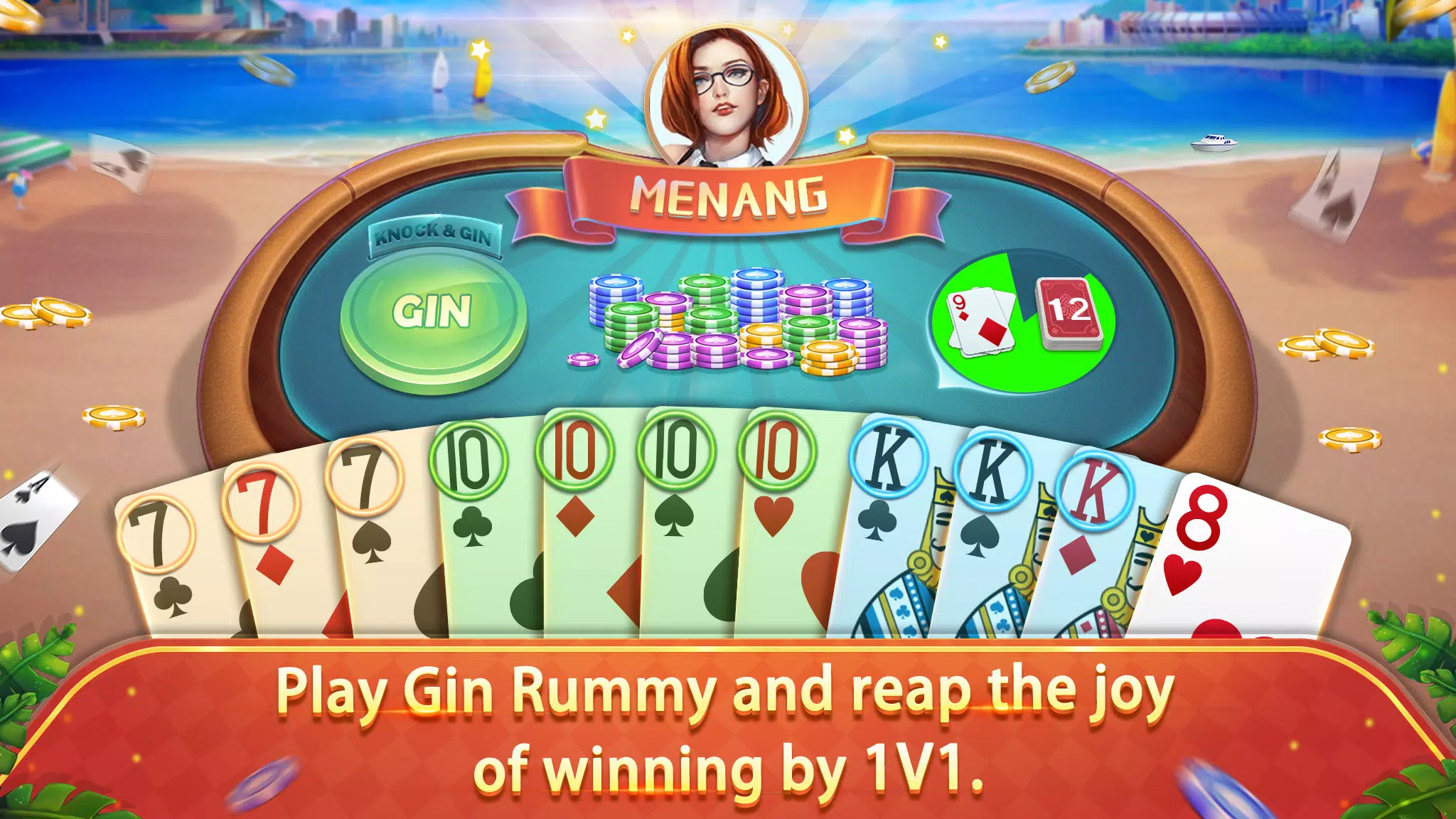 Gin Rummy Lami mahjong Texas screenshot 4