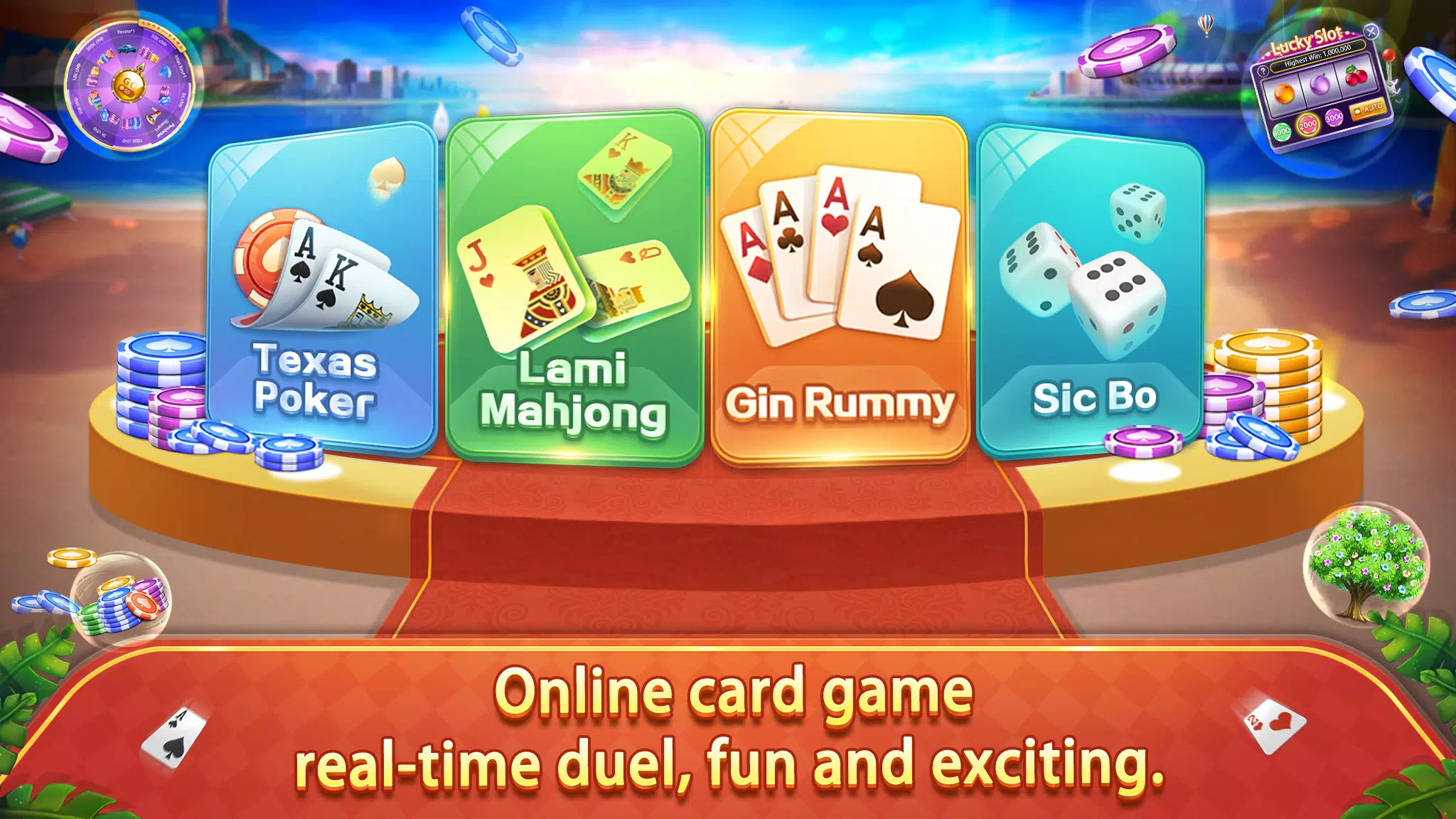 Gin Rummy Lami mahjong Texas screenshot 3