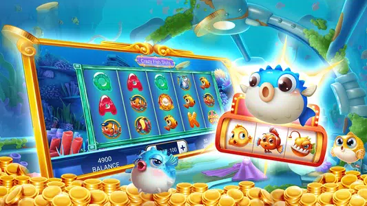 Crazy Fish Slots screenshot 1