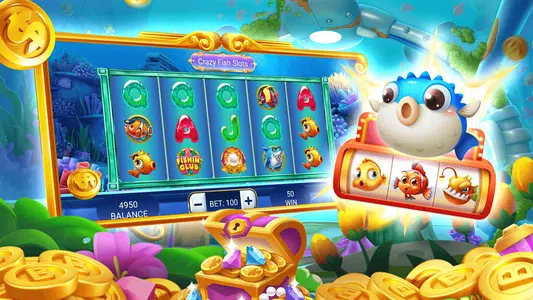 Crazy Fish Slots screenshot 4