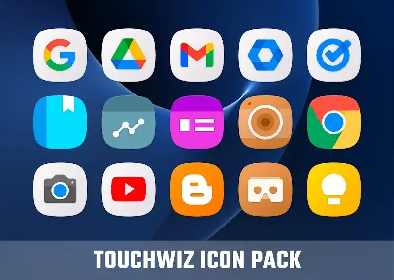TouchWiz - Icon Pack screenshot 3