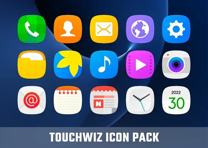 TouchWiz - Icon Pack screenshot 2
