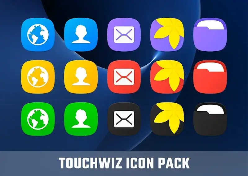 TouchWiz - Icon Pack screenshot 5
