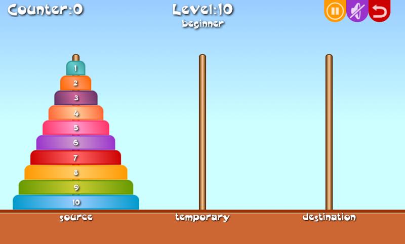 Tower of Hanoi screenshot 5