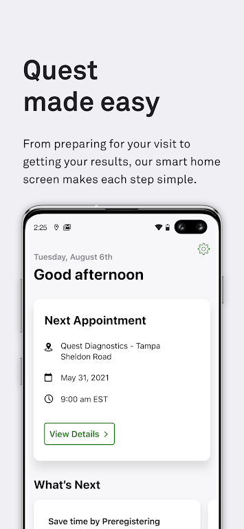 MyQuest for Patients screenshot 1