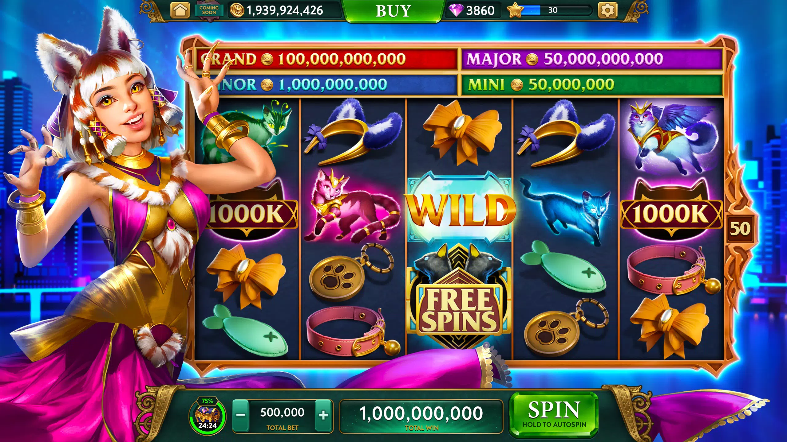 ARK Casino Vegas Slots Game screenshot 1