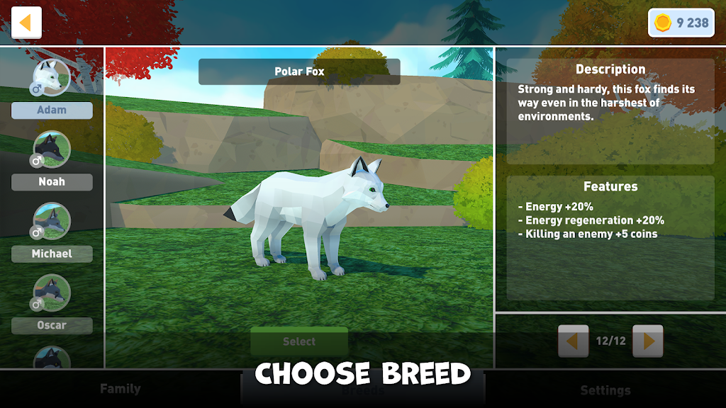 Fox Family Simulator screenshot 2