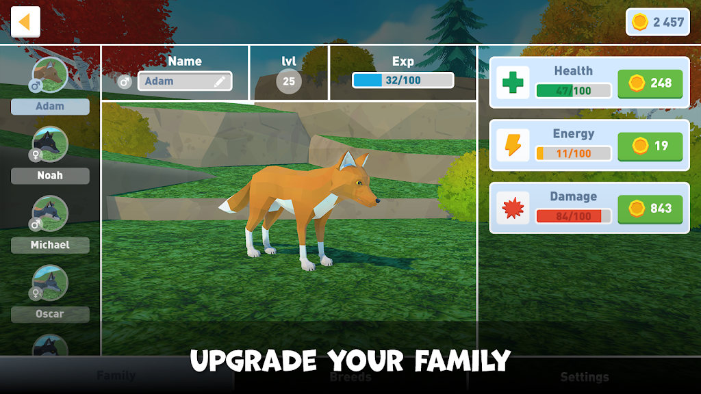 Fox Family Simulator screenshot 3