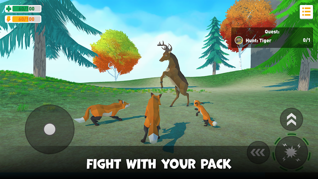 Fox Family Simulator screenshot 1