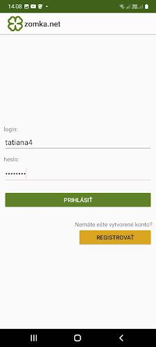 Zoznámenie zomka.net screenshot 2