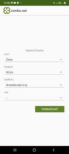 Zoznámenie zomka.net screenshot 6