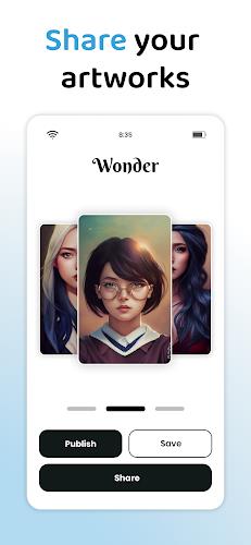Wonder - AI Art Generator screenshot 5