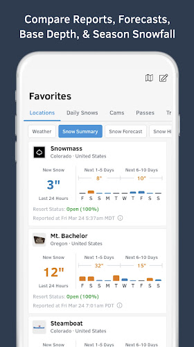 OpenSnow screenshot 2