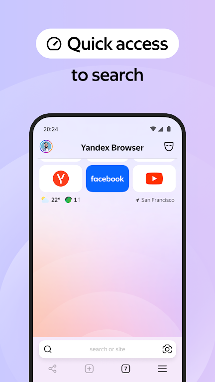 Yandex Browser (beta) screenshot 3