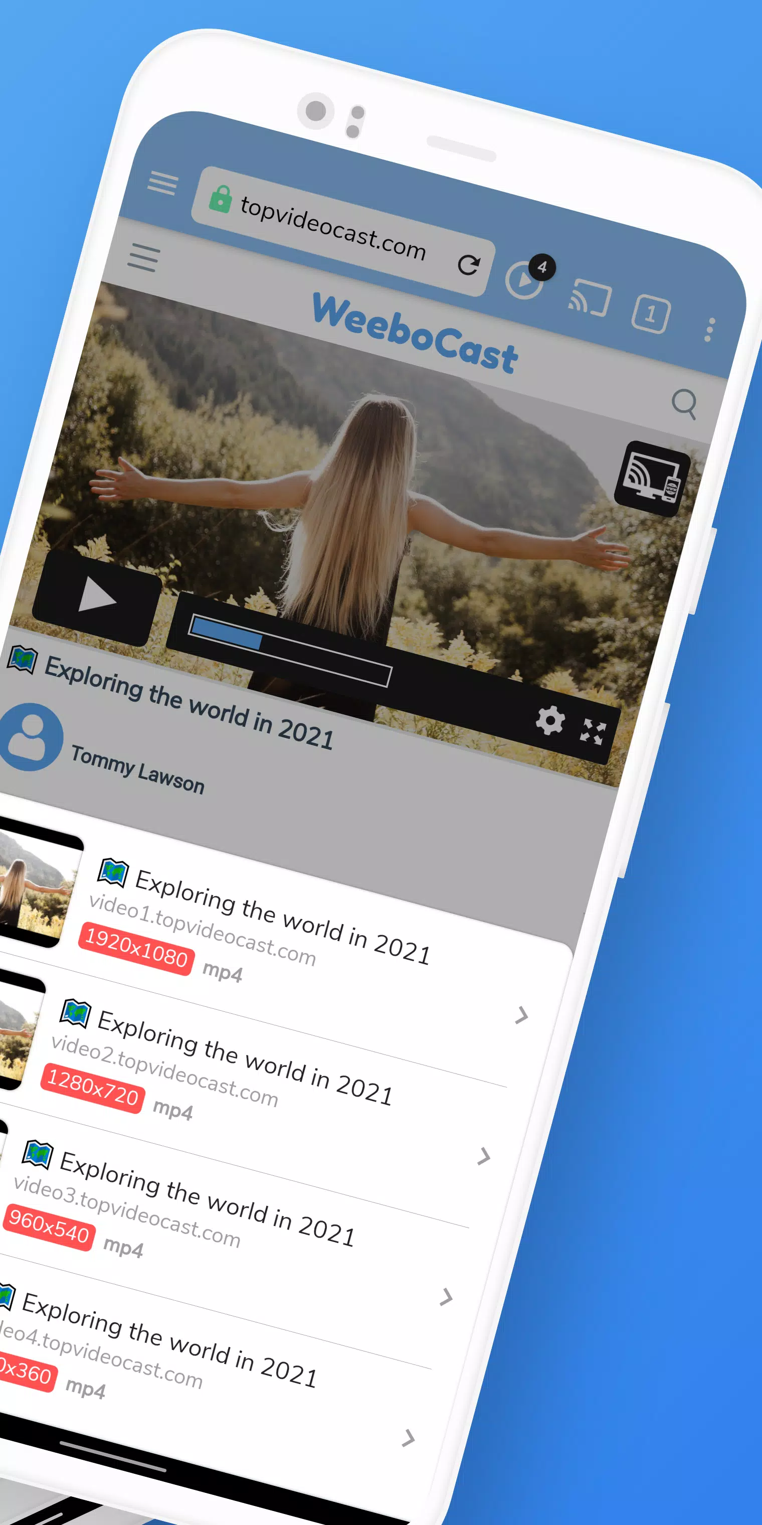 WeeboCast screenshot 2