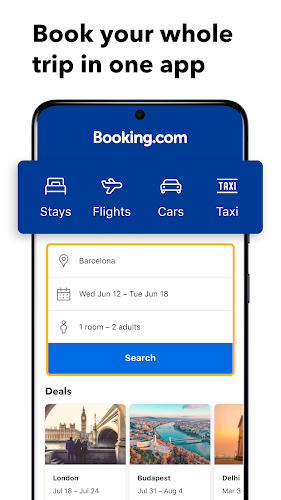 Booking.com: Hotels and more screenshot 1