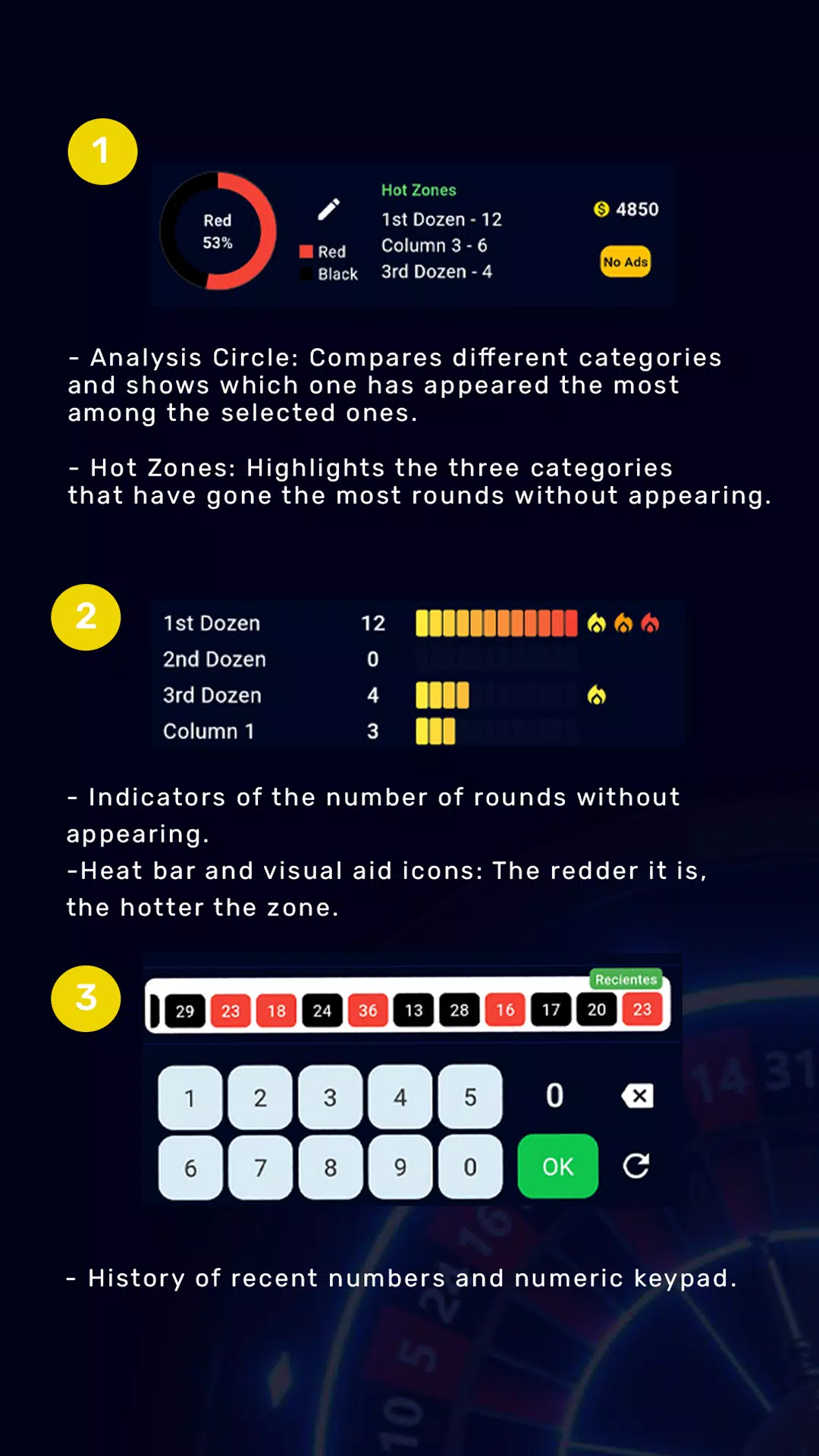 Roulette Tracker - Analysis screenshot 3