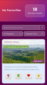 My Wineries screenshot 2